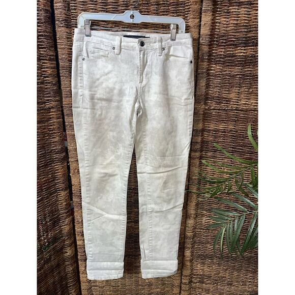 VTG Calvin Klein Jeans Women's Ultimate Skinny Jeans Grey Camo Design Size 29/8 - Picture 1 of 14